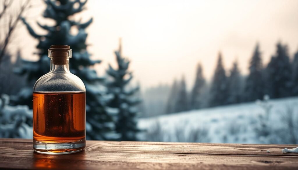 clima frio e notas olfativas