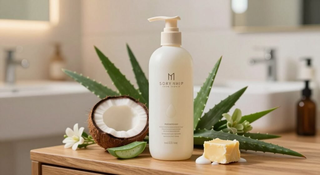 shampoo hidratante cabelo seco com extratos naturais
