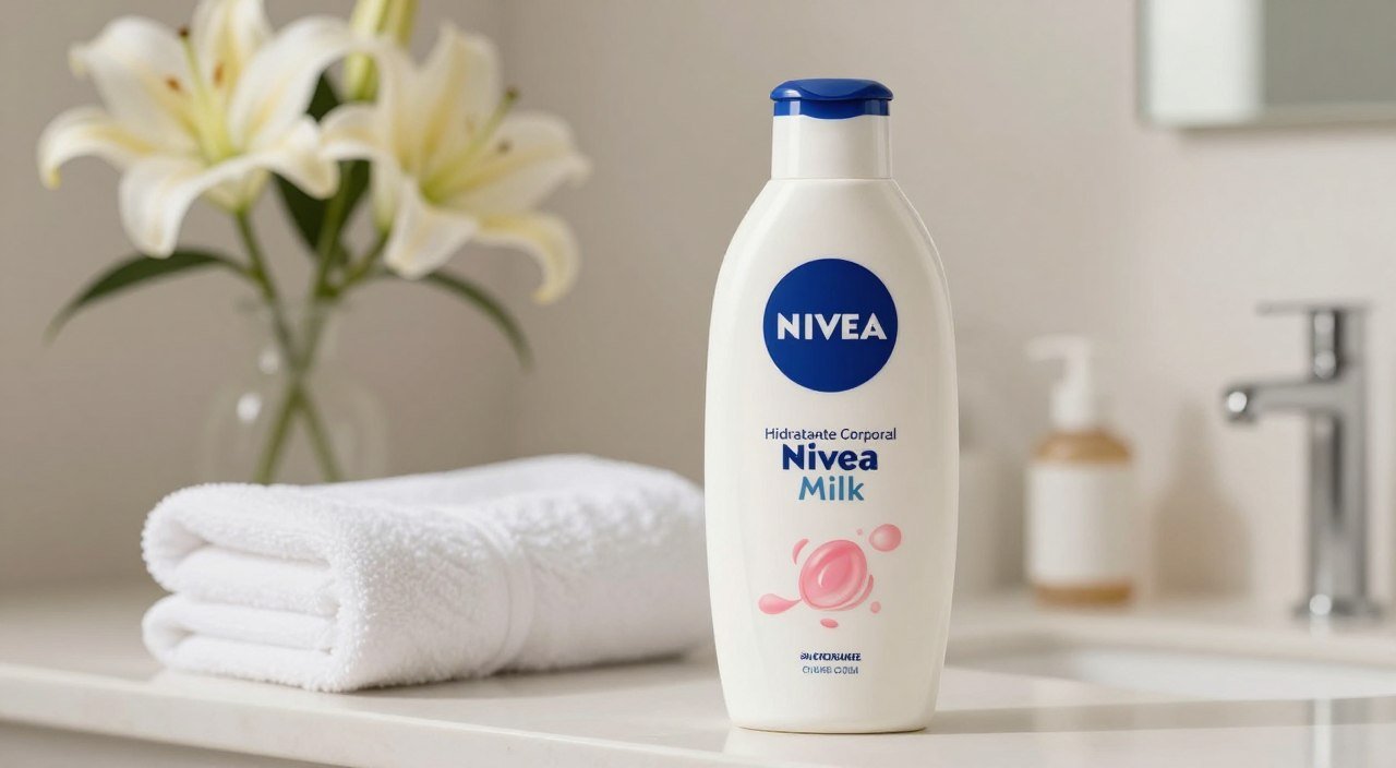 hidratante corporal nivea milk