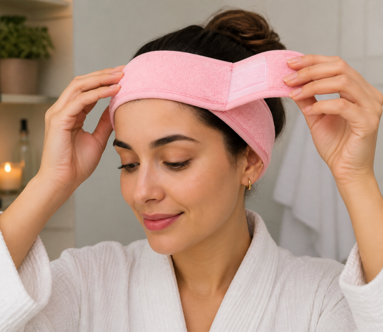 Faixas para Skincare: 5 Modelos que Deixam Sua Rotina Mais Prática