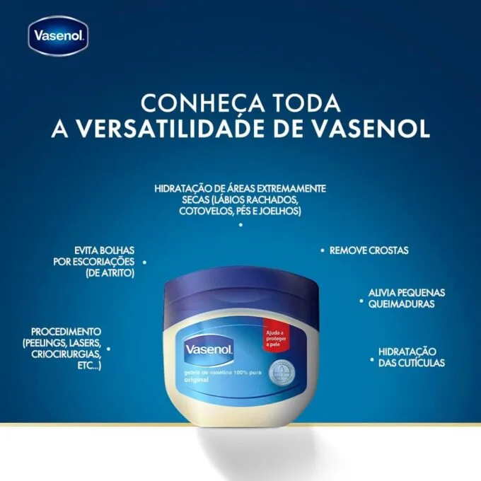 Geleia de Vaselina Hidratante Vasenol: Uso, Benefícios e Cuidados em 2026