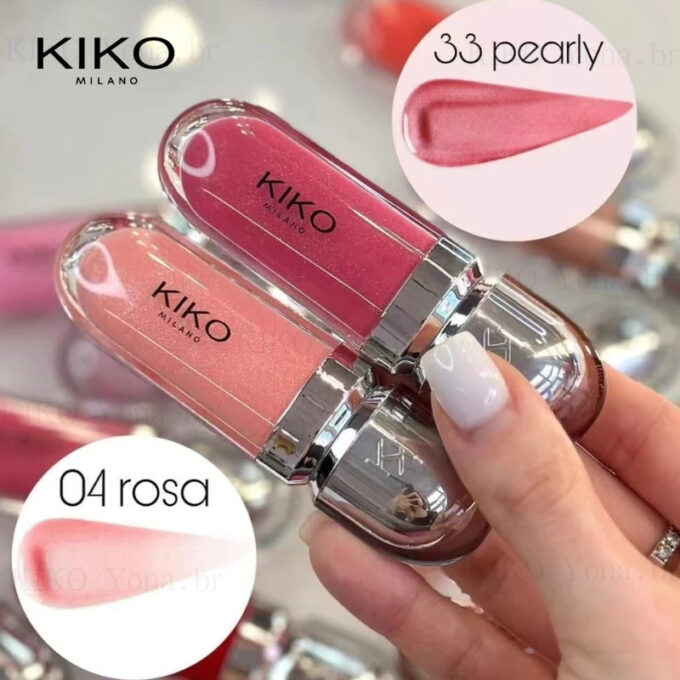 KIKO Milano 3D Hydra Lipgloss: Vale a Pena? Review Completo