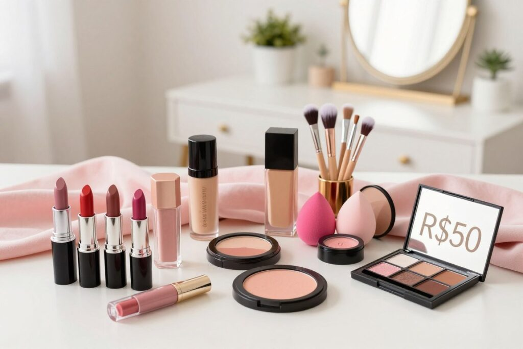 Produtos de Beleza até R$50: Achados Incríveis para Cuidar de Você Gastando Pouco